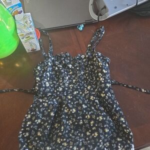 Floral Spaghetti Strap Dress